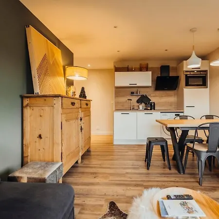 Furnished Ground Floor At Allée Sous Allard Classified 3 Stars Megève